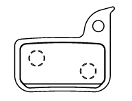 Pastillas de freno / Balata para bicicleta Ruta Sram