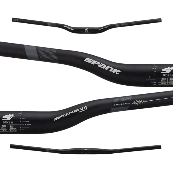 Manubrio para bicicleta Spike 35 Vibrocor Bar, 40R Black