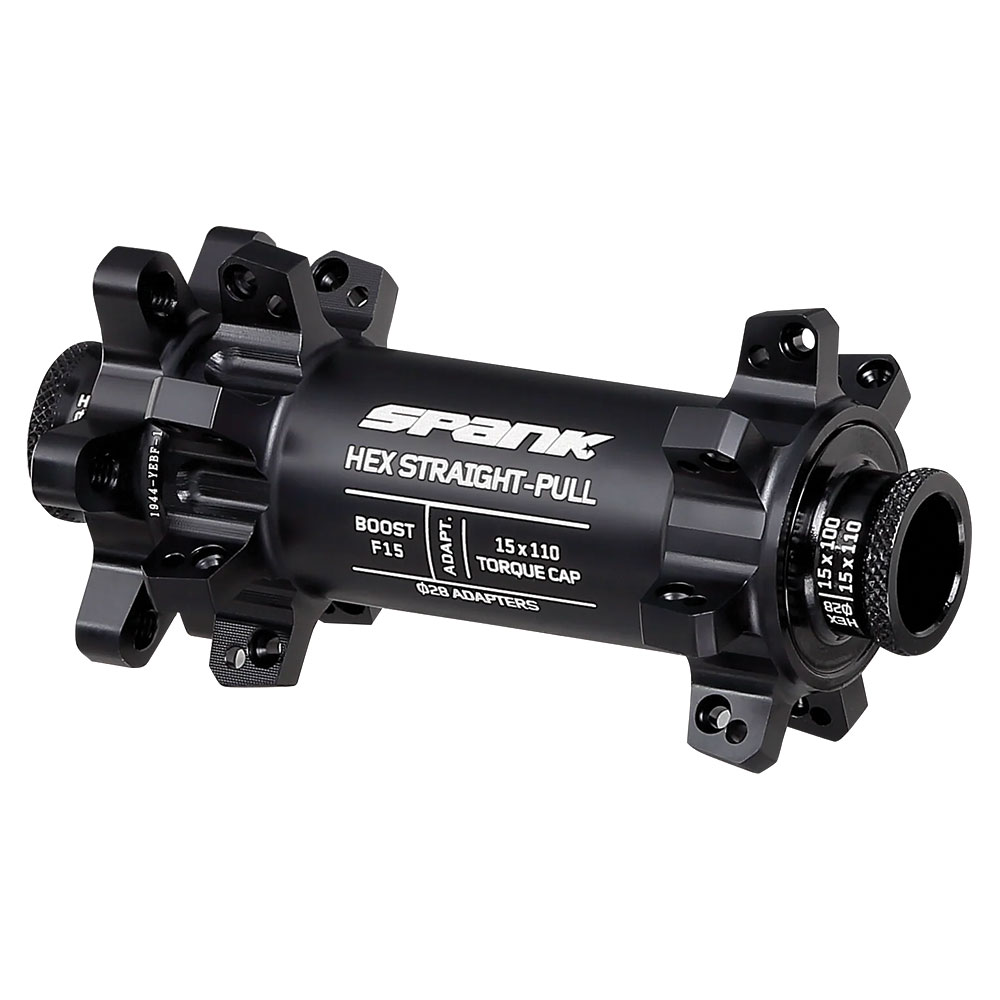 Hex maza delantera Straightpull Boost F15 Front Hub Black 28H