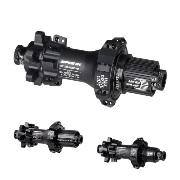 HEX trasera drive 102T Straightpull